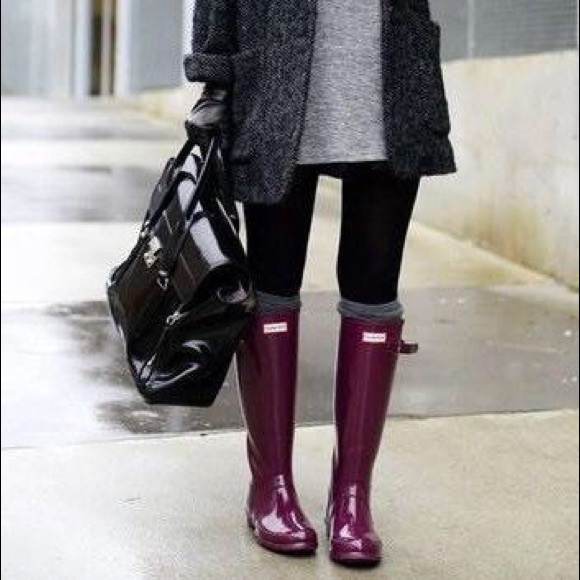 Hunter Shoes - ☝🏼HOUR SALE⏳💜HUNTER BOOTS💜